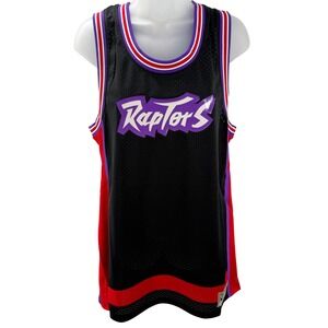 Mitchell & Ness Toronto Raptors Womens Tunic Mesh Jersey Shirt XLarge NEW